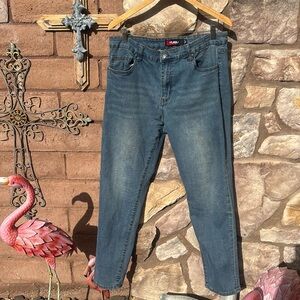 FUBU Jeans Mens 36x30 Blue Y2K 90s Hip Hop Straight Leg